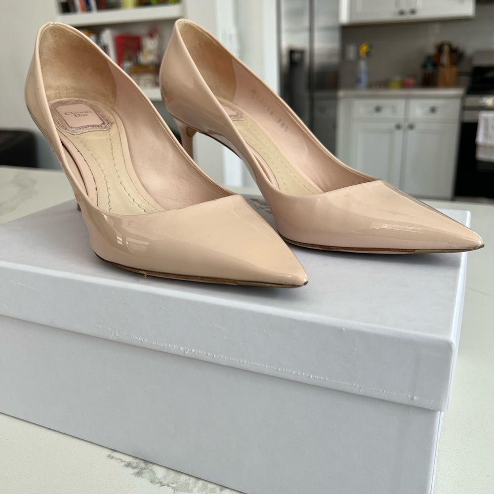 Christian Dior Light Beige/Pink pumps